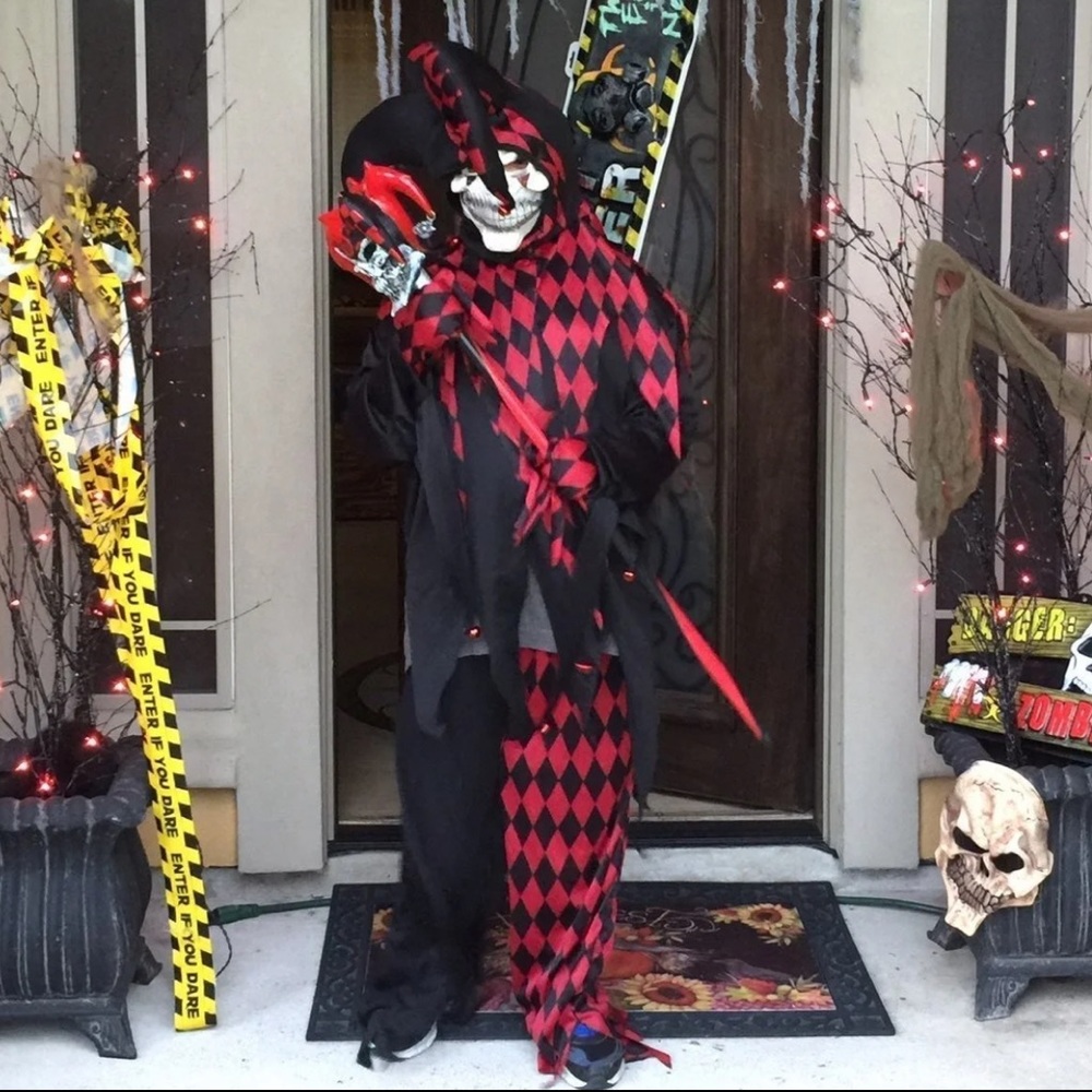 Halloween Adult Jester Costume